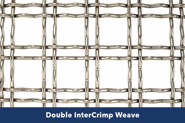 Double Inter Crimp Weave